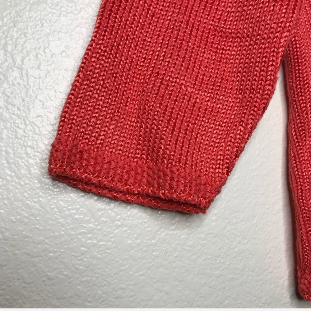 Habitat Pullover Coral Sweater Size M / L - Picture 6 of 8